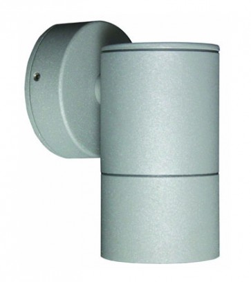 GU10 Fixed Long Body Wall Pillar Light in Grey CLA Lighting