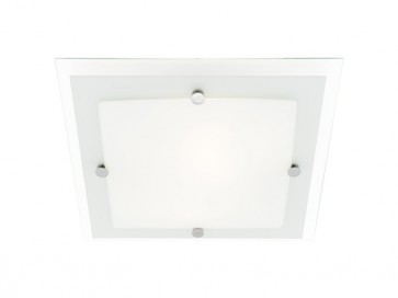 Essex 3 Light 43cm Square Ceiling Oyster Cougar