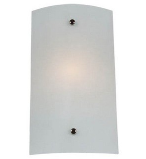 Medium Wall Sconce with Satin Opal Glass Domus Lighting