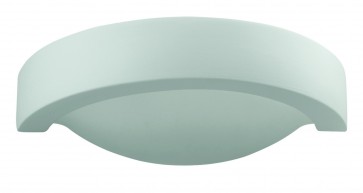 Shape One Light Wall Sconce with Frosted Glass Domus Lighting