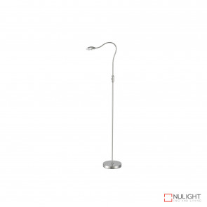Altrani 5W Led Floor Lamp - Brush Steel BRI