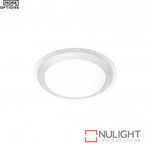 RICCI T5 ROUND CEILING LIGHT-SILVER BRI