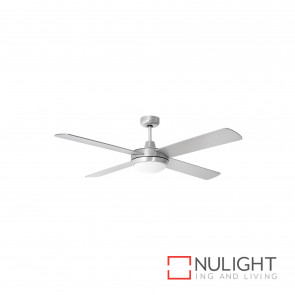 Super Tempest 52 Inch High Performance Ceiling Fan With Light - Brushed Aluminium BRI