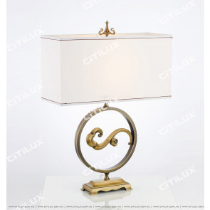 Modern New Chinese Xiangyun Copper Table Lamp Citilux