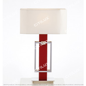 Modern Classic Red Table Lamp Citilux