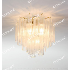 Modern Enamel Glass Ceiling Lamp Citilux