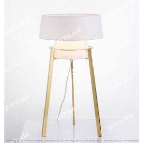 Modern Stainless Steel Simple Warm Table Lamp Citilux