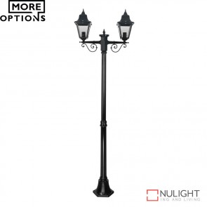 Gt 237 Paris Twin Head Medium Post Light B22 DOM