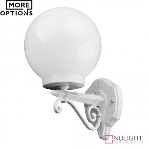 Gt 544 Siena 20Cm Sphere Wall Light E27 DOM