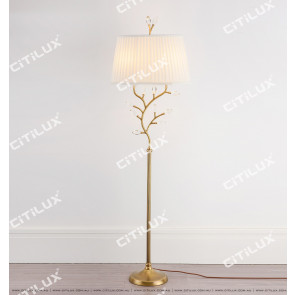 All-Copper American Branch Floor Lamp Citilux