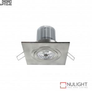 Luxor Led Square Gimbal Downlight 12W 800Lm  BRI