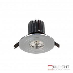 Luxor Led Round Fixed Downlight 12W 800Lm 3000K-Anodised Aluminium BRI