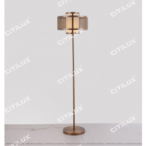 Chinese Stainless Steel Mesh Floor Lamp Citilux