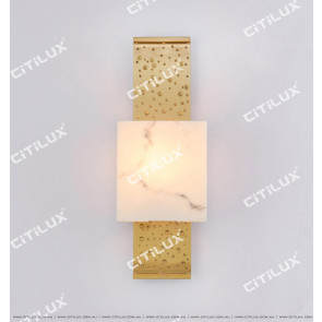 Metal Embossed Marble Wall Lamp Citilux