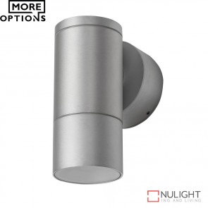 Elite 1 Cylindrical 240V 6W Led Wall Light Anodised Finish Led DOM