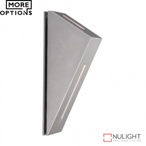 I Book Narrow And Wide 240V 6W Led Wall Light Silver Finish Led DOM