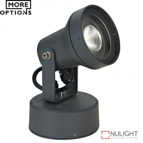 Vision 9 240V 9W Led Spotlight Dark Grey Led DOM