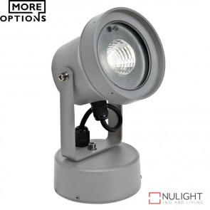 Vision 12 240V 12W Led Spotlight Silver Led DOM