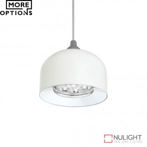 Pandora 7W Led Dome Pendant Satin White Finish Led DOM