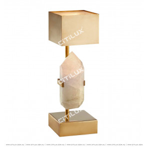 Full Copper Spanish Marble Table Lamp Citilux