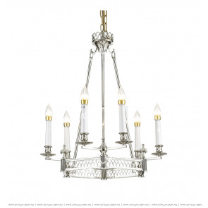 Modern All-Copper American Chandelier Chrome Citilux