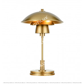 All-Copper American Three-Tier Disc Superimposed Table Lamp Citilux