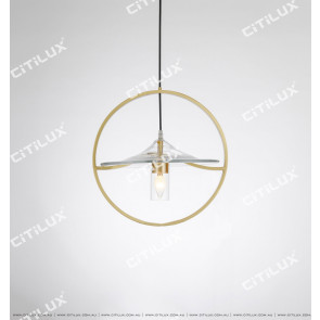 New Chinese Simple Artistic Single Head Chandelier Citilux