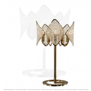 Modern Diamond-Shaped Crystal Ball table lamp Citilux