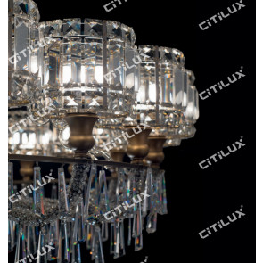 Jane European Luxury Crystal Cover Hollow Chandelier Small Citilux
