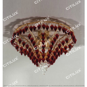 Jane Villa Coffee Color Chestnut Pendant Ceiling Lamp Citilux