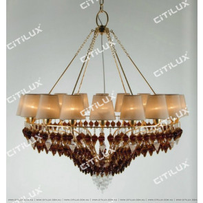 Jane Villa Coffee Color Suspension Pendant Medium Citilux