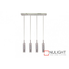 Cubo 4 Light Bar Pendant Clear VAM