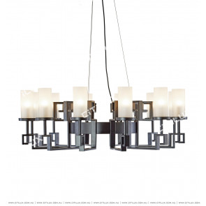 Modern New Chinese Wrought Iron Chandelier Citilux