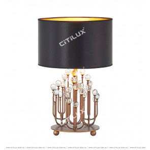 American Enamel Crystal Table Lamp Citilux