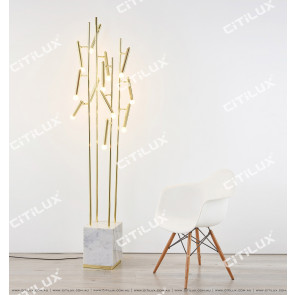 Modern Fashion Metal Marble Creative Floor Lamp Citilux