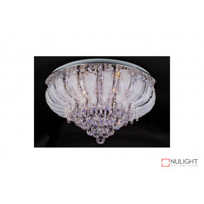 Stella 9075-60cm LED Flush Crystal Ceiling Light VAM