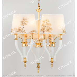 Landscape Chinese New Chinese Chandelier Citilux