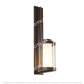 Chinese Sub-Black Transparent Glass Wall Lamp Citilux