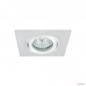 Lumina Square Adjustable Downlight Brushed Aluminium BRI