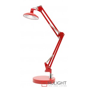 Dalton LED Desk Lamp Red MEC