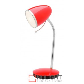 Sara Table Lamp Red MEC