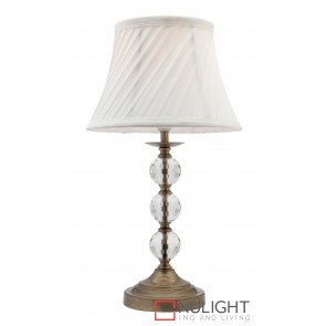 Owen Touch Table Lamp Antique Brass MEC