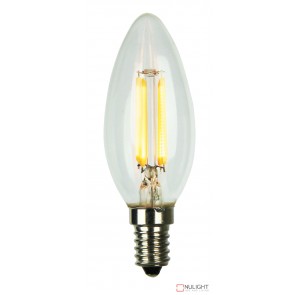 Led Filament Lamp C35 E14 4W 2700K Candle ORI