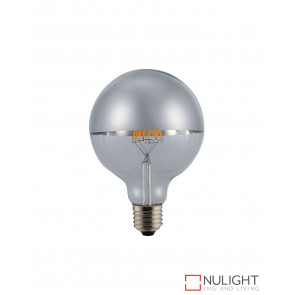 LED Crown Globe G95 6W E27 2700K Silver ORI