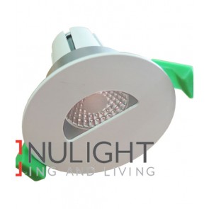 Downlight FITTING FIXED MATT White Round ARCHITECTURAL Semi Circular 70mm CLA