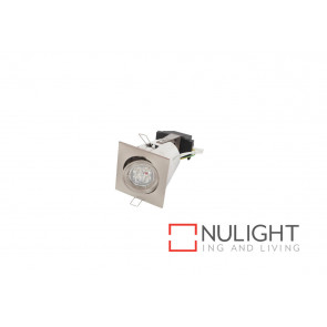 Square Gimbal Satin Chrome GU10 downlight VAM