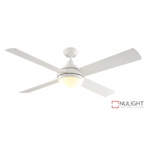 Caprice DC 1300 DC Ceiling Fan with Light White MEC