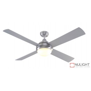 Caprice DC 1300 DC Ceiling Fan with LED Light Brushed Steel MEC