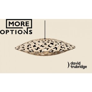 Flax black 1 Side Inside David Trubridge Pendant DAV