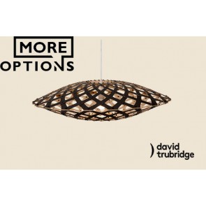 Flax black 1 Side Outside David Trubridge Pendant DAV